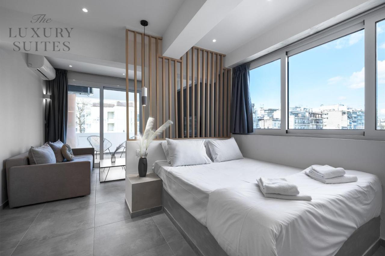 Horizon Apartments, The Luxury Suites Thessaloníki Exteriör bild