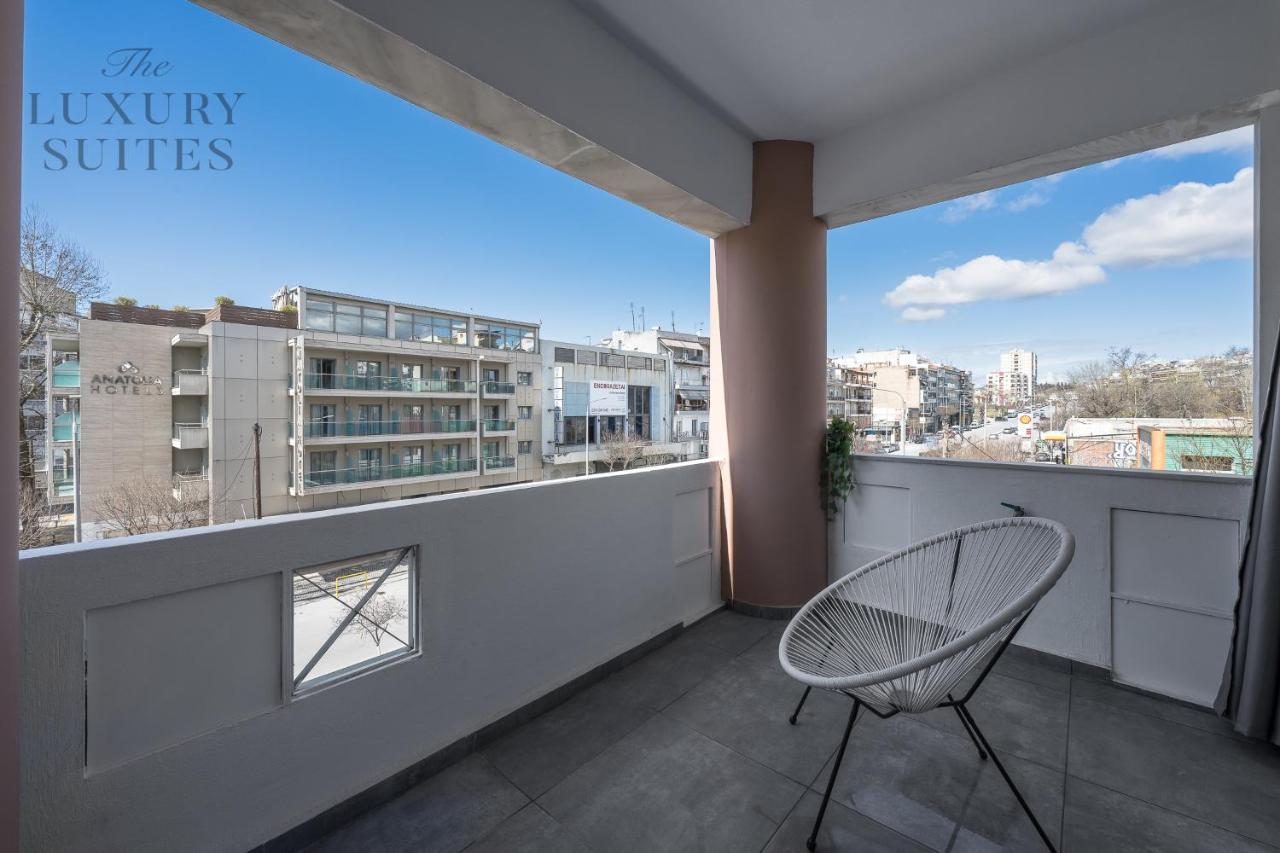 Horizon Apartments, The Luxury Suites Thessaloníki Exteriör bild