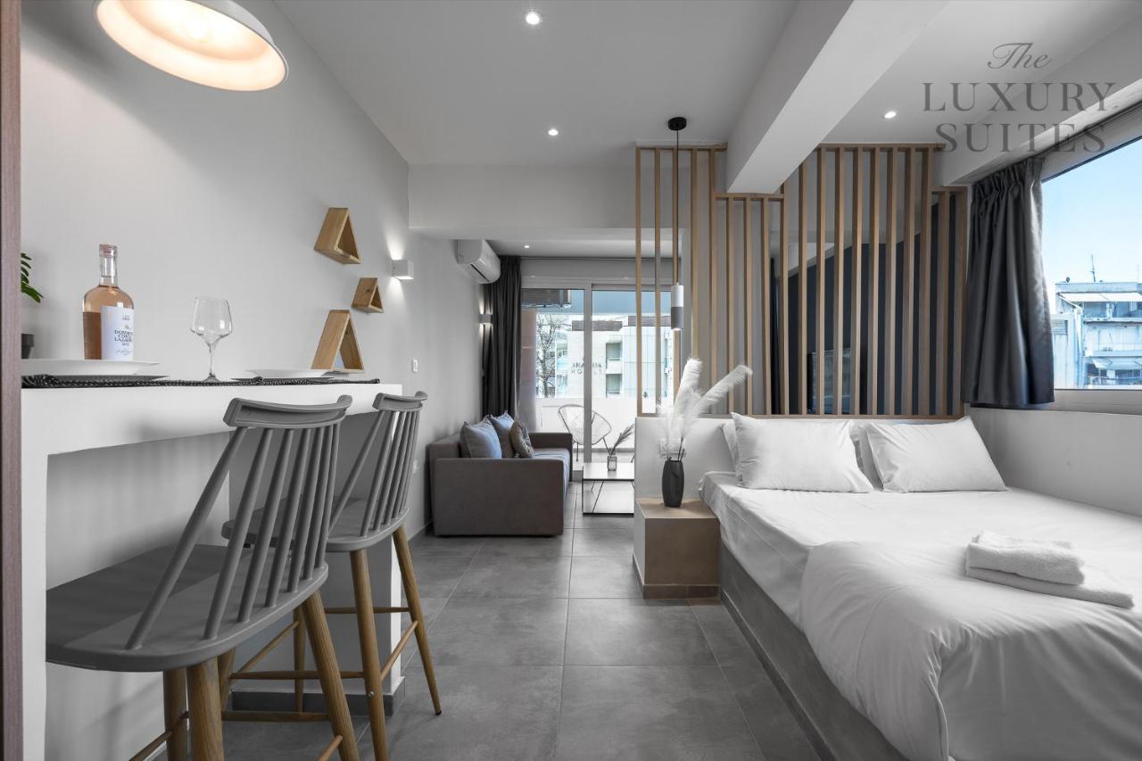 Horizon Apartments, The Luxury Suites Thessaloníki Exteriör bild