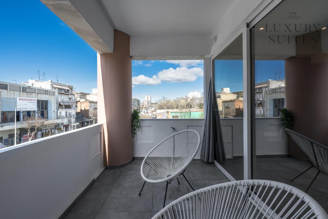 Horizon Apartments, The Luxury Suites Thessaloníki Exteriör bild