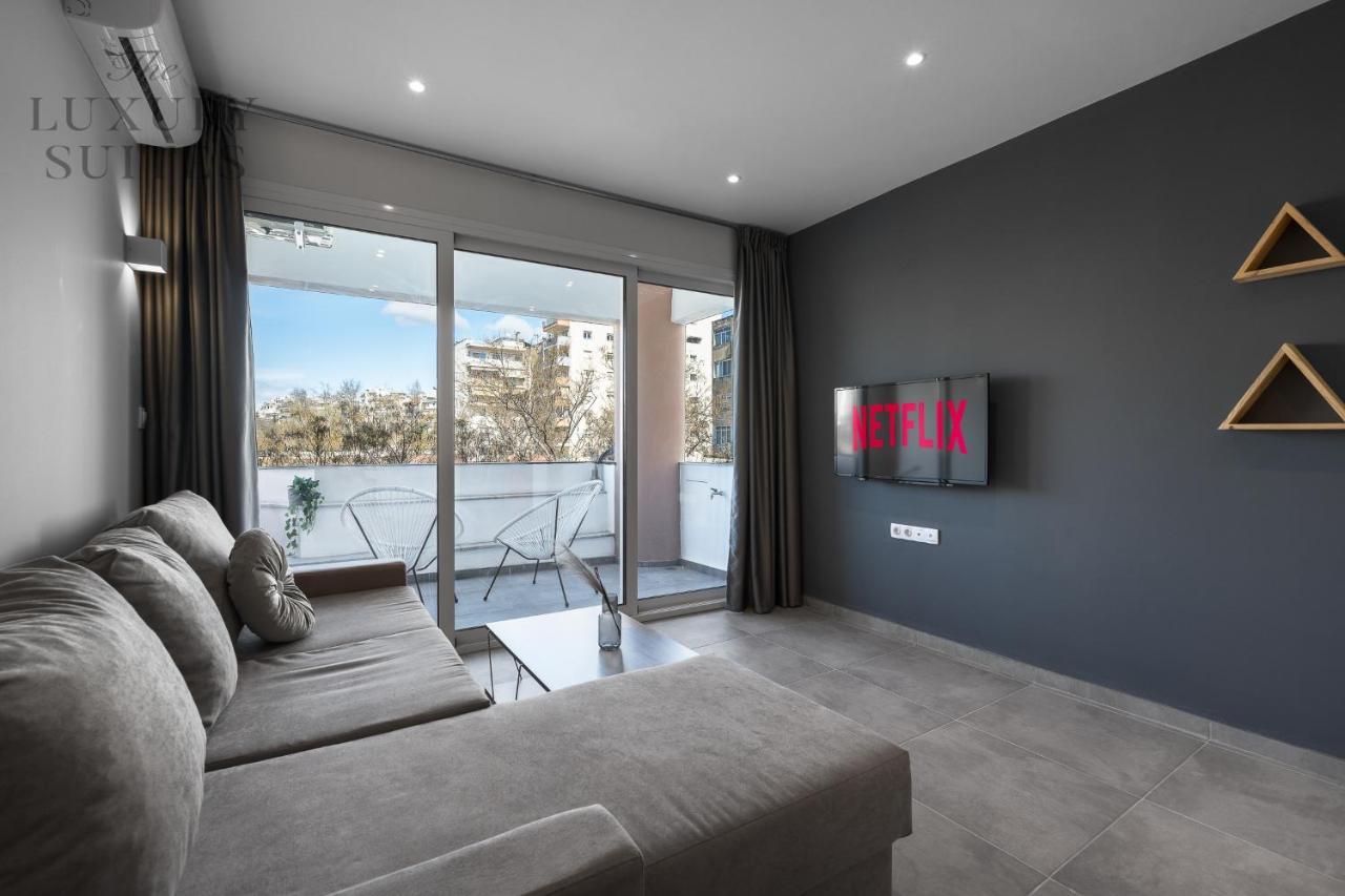 Horizon Apartments, The Luxury Suites Thessaloníki Exteriör bild