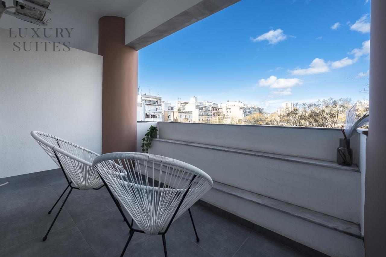 Horizon Apartments, The Luxury Suites Thessaloníki Exteriör bild